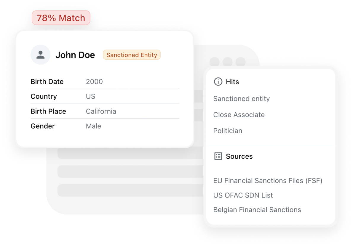 Detailed Scan Reports Interface